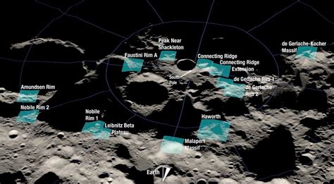 Nasa Selects Potential Lunar Landing Sites For Artemis 3 Spacenews