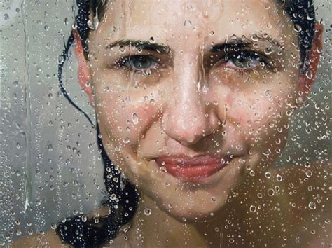 Hyper Realistic Oil Paintings By Alyssa Monks Glass Steam Water