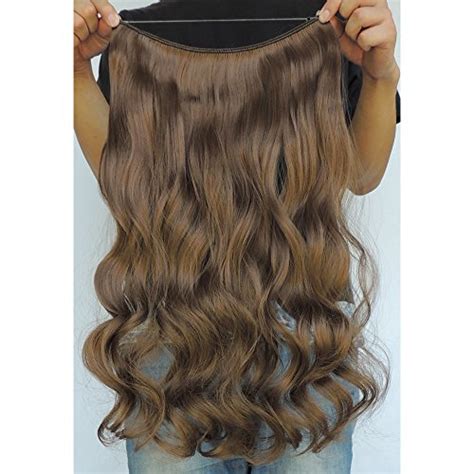 Scegli la consegna gratis per riparmiare di più. Secret Halo Hair Extensions Flip in Curly Wavy Hair ...