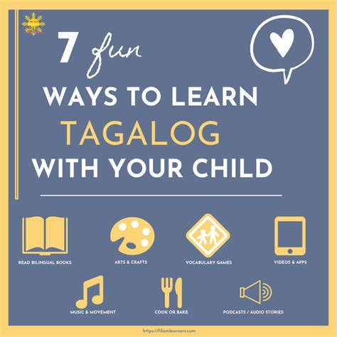 7 Fun Ways To Learn Tagalog With Your Child Fil Am Learners