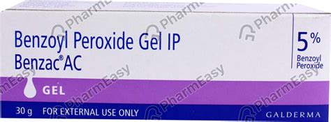 Benzac Ac 5 W W Gel 30 Uses Side Effects Price And Dosage Pharmeasy