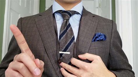 How To Wear A Tie Bar Styling Inspiration And Rules To Know