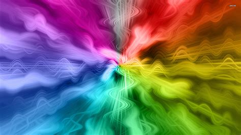 Rainbow Wave Wallpaper X Riset