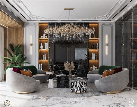 Noha Saad On Behance Luxury Interior Design Living Room Living Room