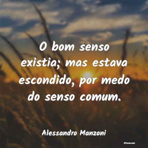 Frase De Senso Comum