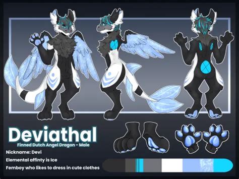 Fursona Reference Sheet By Zuhishy Fur Affinity Dot 60 Off