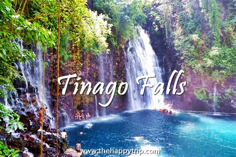 Tinago Falls Iligan City Travel Guide The Happytrip