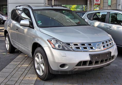 Nissan Murano I Z50 2002 2007 Specs And Technical Data Fuel
