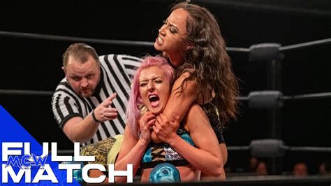 Ray Lyn Vs Leila Grey Womens Wrestling First Time Ever Match Youtube