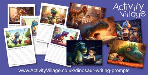 10 Gorgeous Dinosaur Writing Prompts For Younger Children