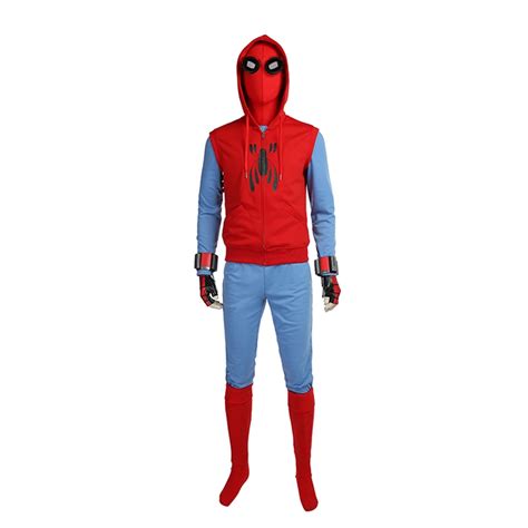 Spider Man Peter Parker Homecoming Cosplay Costume Spiderman Homecoming