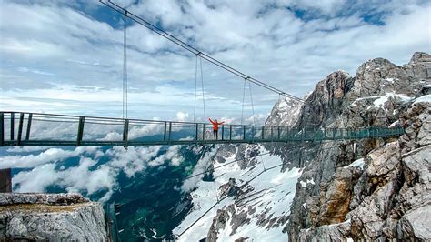 1 Tag Dachstein Gletscher Im Sommer Skywalk Hängebrücke Eishöhle