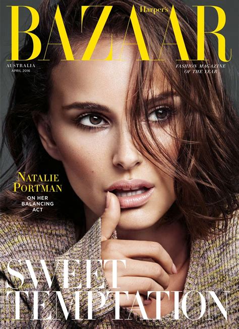 Natalia Portman In Harper S Bazaar Australia April 2016 By Alique Natalie Portman Harpers