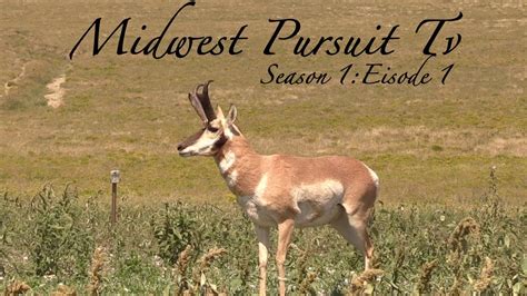 Midwest Pursuit Tv Antelope Hunt 2018 Youtube