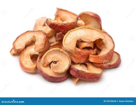 Dried Apple Chips Stock Photo Image Of Organic Dessert 59478638