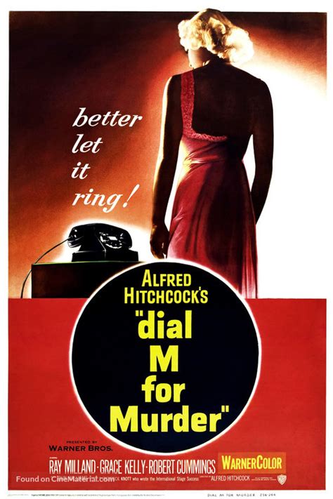 Dial M For Murder 1954 Movie Poster