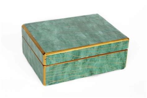 Waylande Gregory Green Marble Box I Zhush