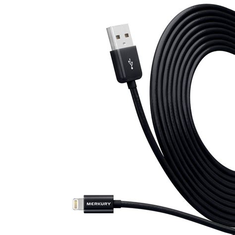 Merkury Innovations 10 Ft Apple Mfi Certified Lightning Cable With 8