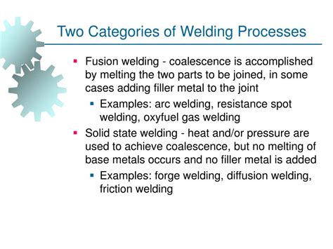 Ppt Welding Processes Powerpoint Presentation Free Download Id4492187