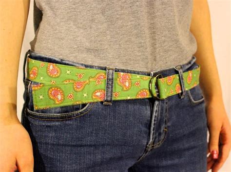 How To Sew A Fabric Belt Sewing Belt Loops Free Sewing Tutorials