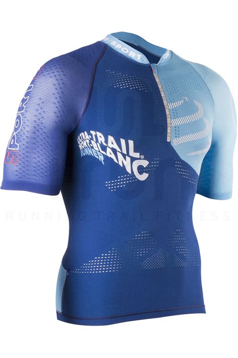 Compressport Trail Running V2 Utmb® M Homme Bleu Pas Cher