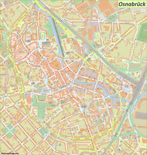 Claim the world, map by map. Osnabrück Map | Germany | Maps of Osnabrück
