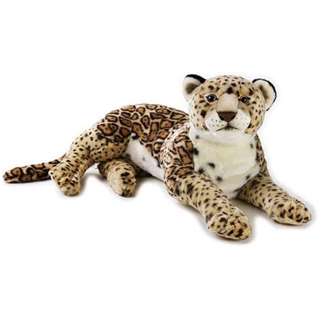 National Geographic 55cm Realistic Stuffed Animals Toy Leopard Plush