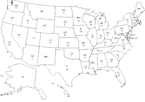 State Map Coloring Pages At Free Printable Colorings