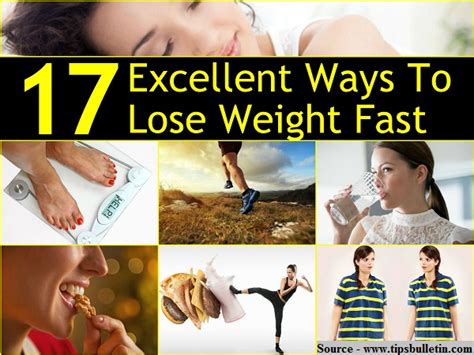 17 Excellent Ways To Lose Weight Fast Home And Life Tips
