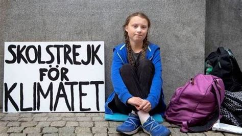 Greta Thunberg La Activista Más Joven Contra El Cambio Climático Que