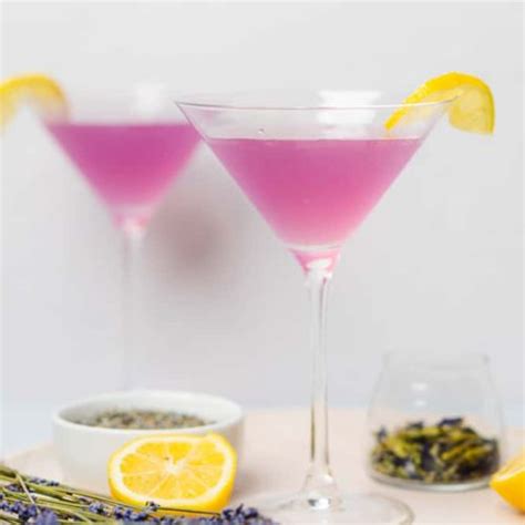 Lavender Lemon Martini Recipe Live One Good Life