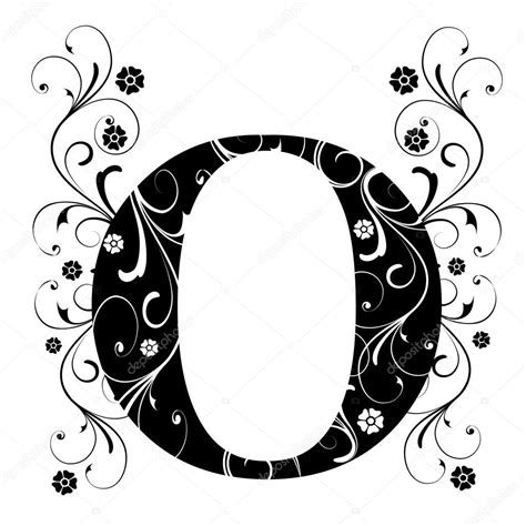 Letter Capital O — Stock Vector © Pdesign 6057149