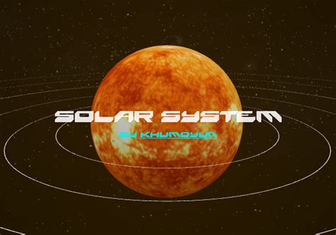Github Comoyunsolar System Interactive 3d Solar System Exploration
