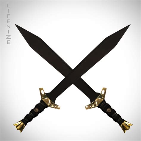 King Arthur Lancelot Handmade Twin Swords Set Of 2 Harness