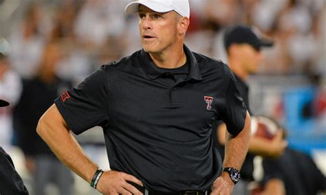 Texas Tech Head Football Coach Matt Wells Tests Positive For Covid 19