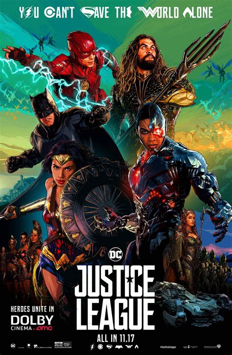 Justice League 2017 Poster Justice League Dceu Photo 40789722