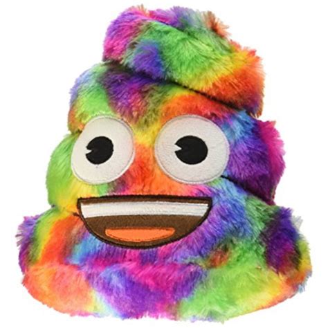 Fab Starpoint Emoji Rainbow Poo Plush Coin Bank