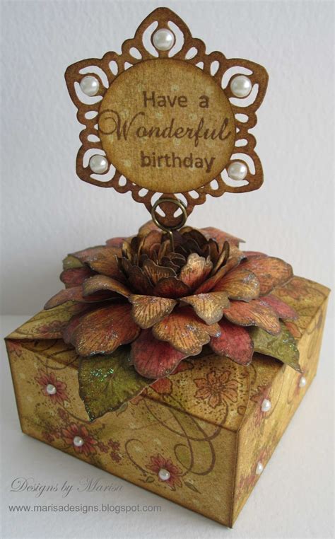 There are not enough ways to express my thanks to you for your wonderful gift. Designs by Marisa: Have a Wonderful Birthday Gift Box ...