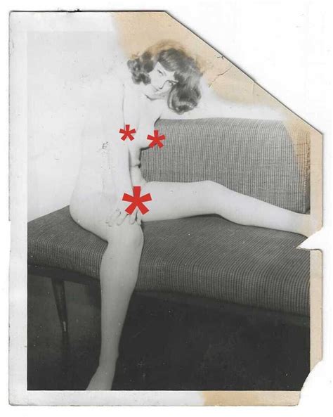 1950s Cheesecake Pinup Amateur Nude Full Body Topless Seductive Vtg