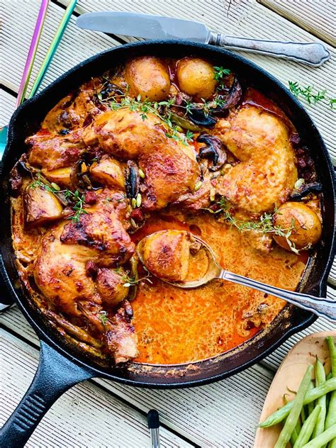 One Pot Chicken Chorizo And Nduja Bake Ramona S Cuisine Recipe One Pot Chicken Chicken