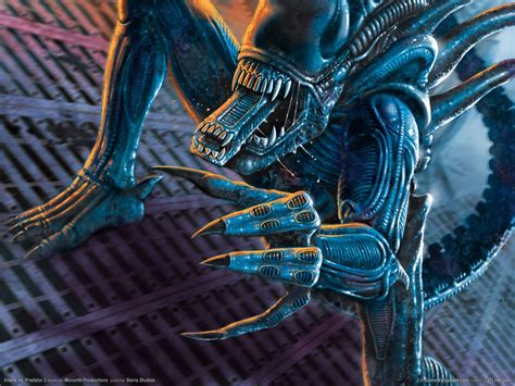 Aliens Vs Predator Games Sci Fi Alien E Wallpaper 1600x1200 74875