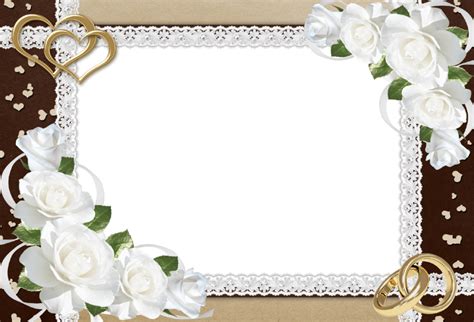 Wedding Frame Png Clipart Png All