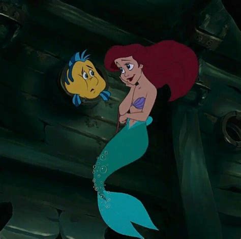 the little mermaid 2 ariel finds flounder