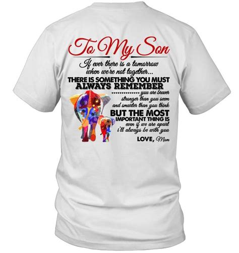 Valentines gifts for mom from son. To My Son From Mom T Shirts-Valentine T Shirts For ...