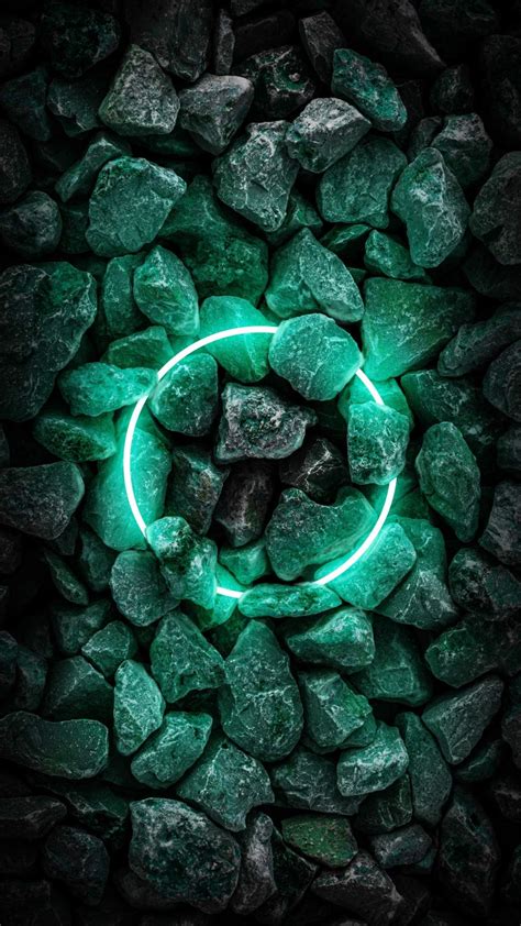 Neon Stone Ring Iphone Wallpapers