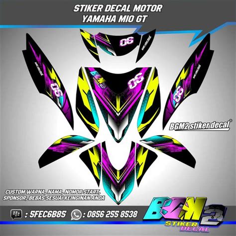 Coleção das últimas modificações do motor vixion. Jual DECAL STIKER MOTOR YAMAHA MIO GT THAILOOK di lapak ...