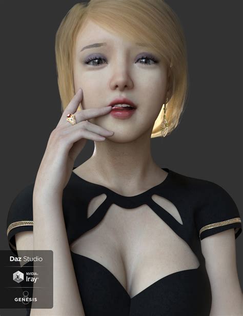Yiyi And Expressions For Genesis 8 Female Daz 3d