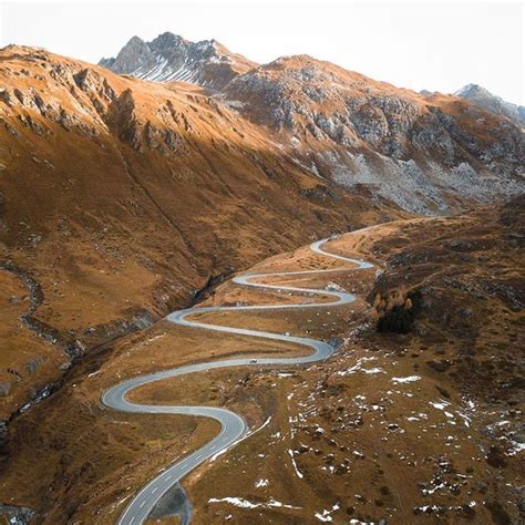 Julier Pass First Light In The Swiss Mountains 🇨🇭 Regram Via Conormccann