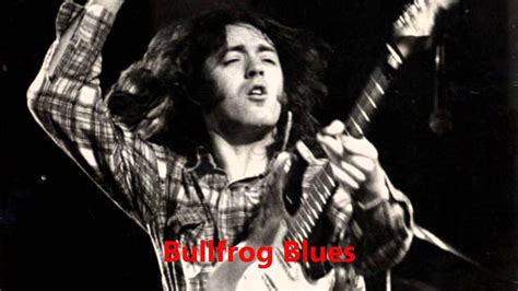 Rory Gallagher Bullfrog Blues Live In London 1979 Youtube