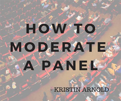 How To Moderate A Panel Steps For An Awesome Panel Discussion